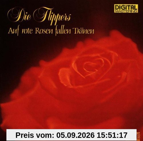 Auf Rote Rosen Fallen Tränen