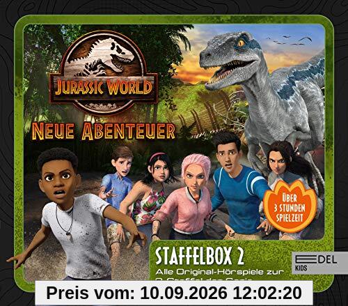 Jurassic World - Neue Abenteuer: Alle Original-Hörspiele zur 2. Staffel (Folge 9 - 16) - [Hörspiel-Staffelbox mit 3 CDs]