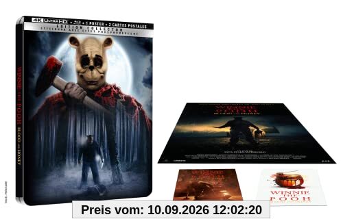 Winnie the pooh : blood and honey - Combo UHD 4K - Steelbook Edition Limitée