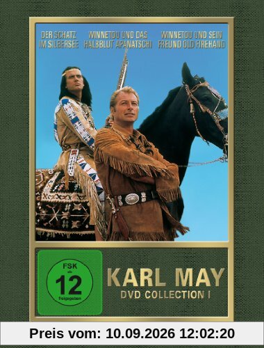 Karl May DVD-Collection 1 (Der Schatz im Silbersee / Winnetou und das Halbblut Apanatschi / Winnetou und sein Freund Old Firehand) (3 DVDs) [Limited Edition]