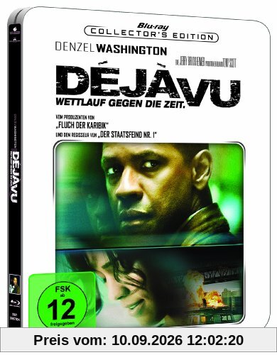 Deja Vu - Wettlauf gegen die Zeit - Steelbook [Blu-ray] [Collector's Edition]