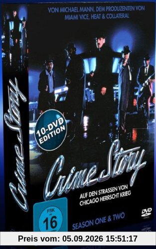 Crime Story - Staffel 1+2 [10 DVDs]