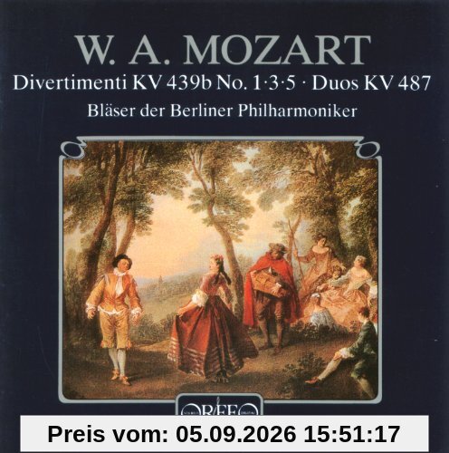 Divertimenti KV 439b 1, 3, 5 /