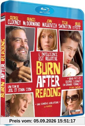Burn after reading [Blu-ray] [FR Import]