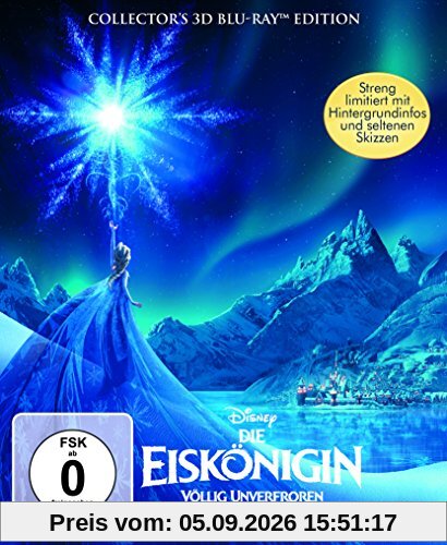 Die Eiskönigin - Völlig unverfroren - Digibook (+ BR) [3D Blu-ray]