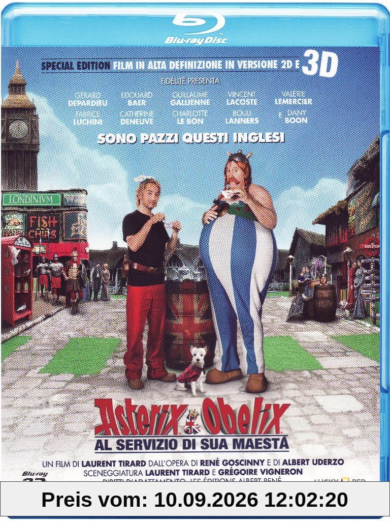 Asterix & Obelix al servizio di sua maestà (2D+3D) (special edition) [Blu-ray] [IT Import]