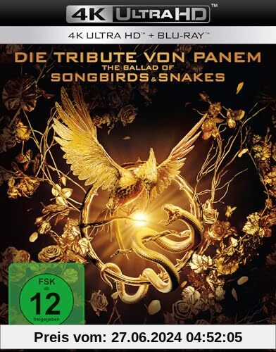 Die Tribute von Panem - The Ballad of Songbird & Snakes (4K Ultra HD) (+ Blu-ray)