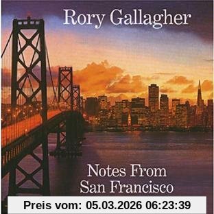 Rory Gallagher Notes From San Francisco