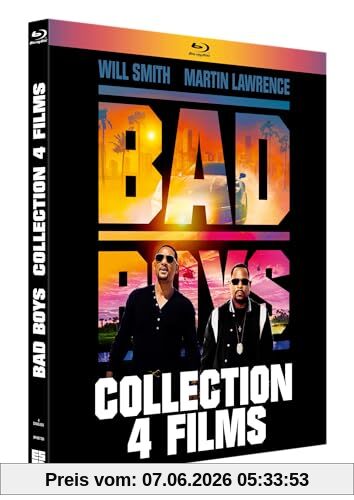 Bad boys - collection 4 films : bad boys + bad boys II + bad boys for life + bad boys : ride or die [Blu-ray] [FR Import]