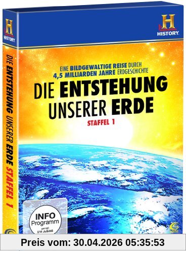 Die Entstehung unserer Erde - Staffel 1 (History) (4 DVD Box)