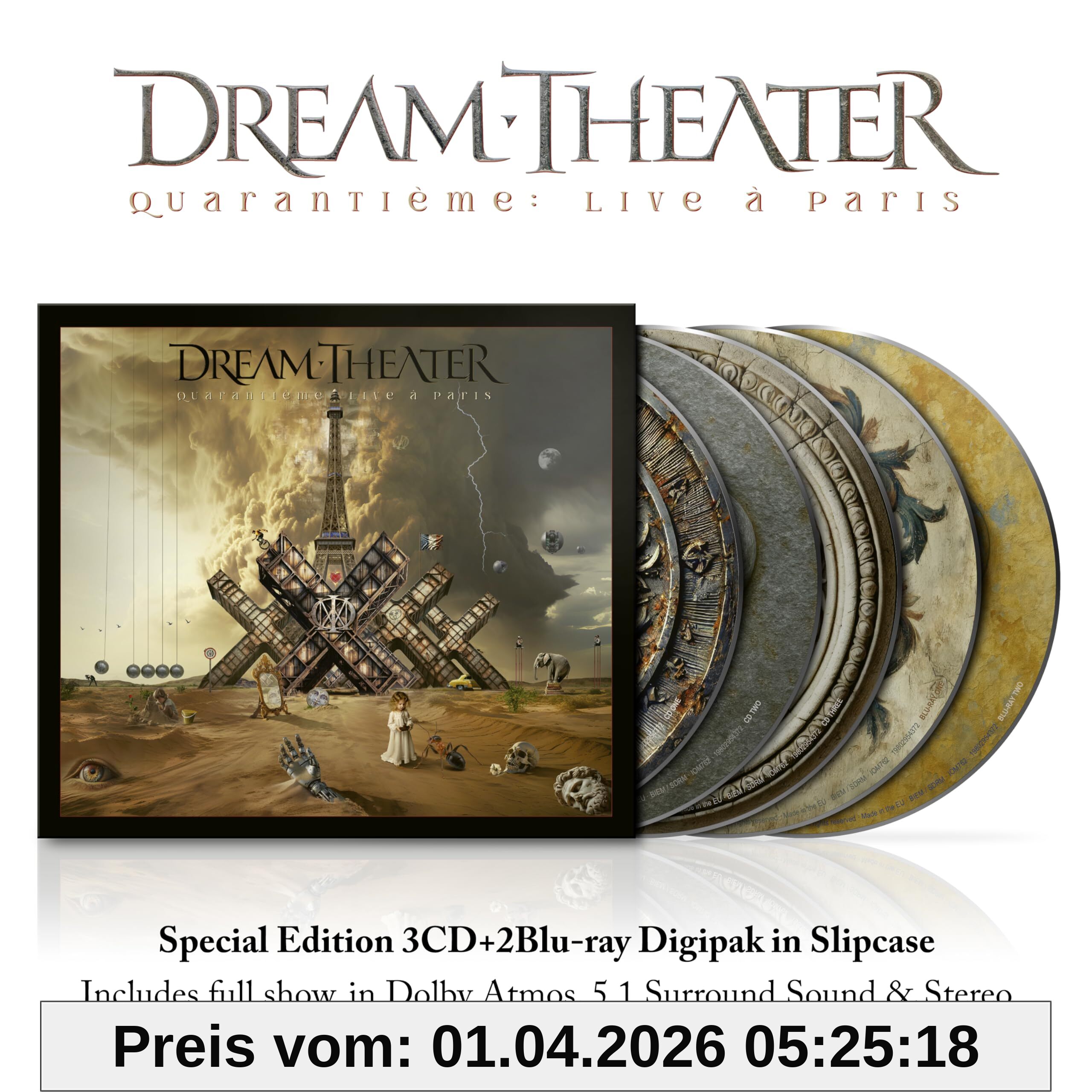 Quarantième: Live À Paris (3cd+2blu-Ray Digipak)