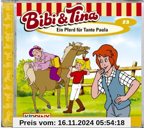 Bibi und Tina 23. Ein Pferd für Tante Paula. CD