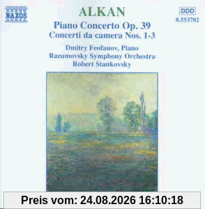Feofanow Alkan, Piano Concerto, Concerti Da Camera No 1-3 / Feofanov