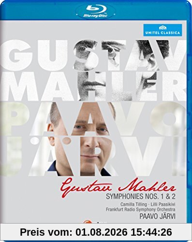 unbekannt Mahler, Symphonies Nos. 1 & 2 [Paavo Järvi, Frankfurt Radio Symphony Orchestra] [C Major Blu-ray] [Ntsc] [2014]