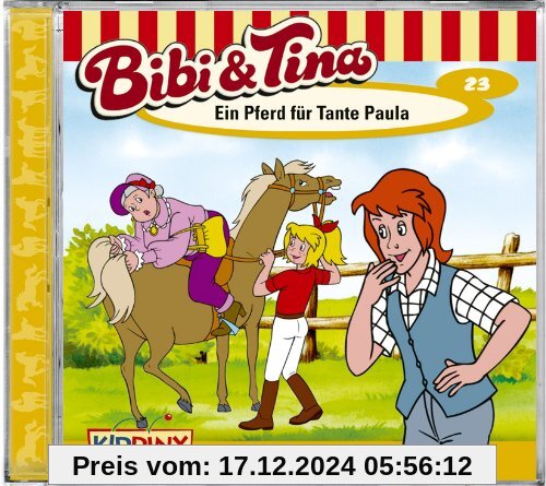 Bibi und Tina 23. Ein Pferd für Tante Paula. CD