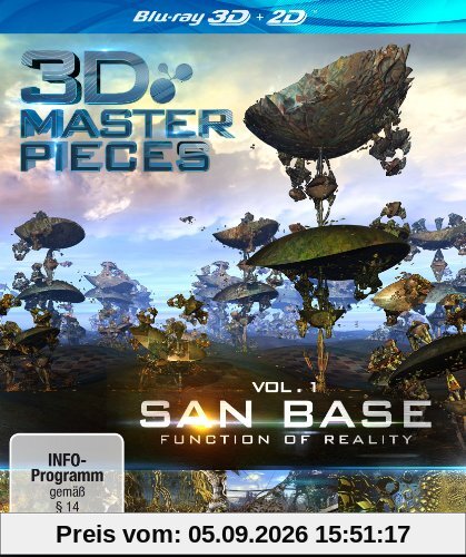 3D Masterpieces: San Base - Function of Reality [Blu-ray]