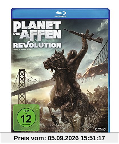 Planet der Affen - Revolution [Blu-ray]
