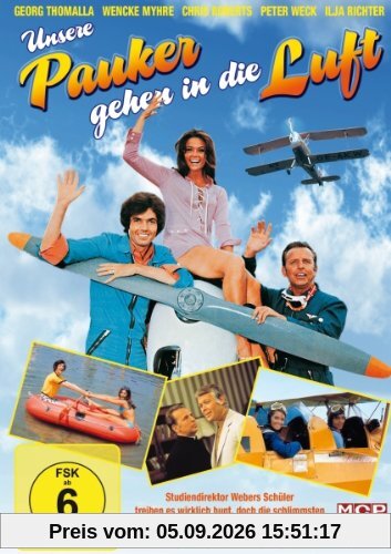 Unsere Pauker gehen in die Luft