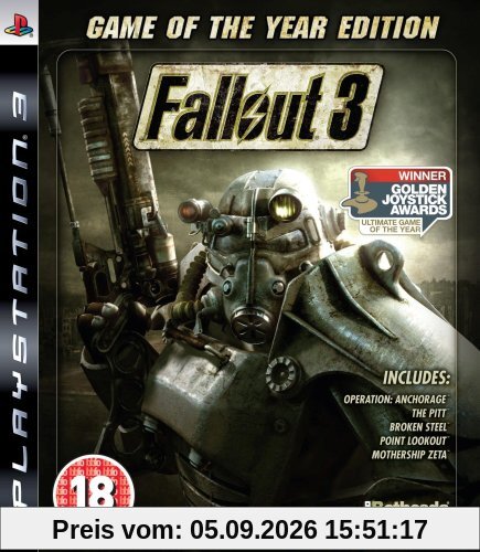 Fallout 3 - édition jeu de l'année [import anglais]