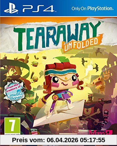 Tearaway Unfolded - PEGI-Version [PlayStation 4]
