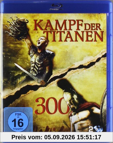 Kampf der Titanen & 300 (2 Discs) [Blu-ray]