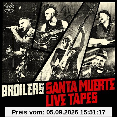 Santa Muerte Live Tapes (Limited Edition inkl. Patch)