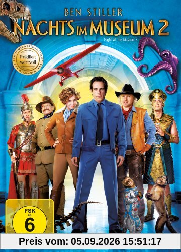 Nachts im Museum 2 (inkl. DVD mit Digital Copy)