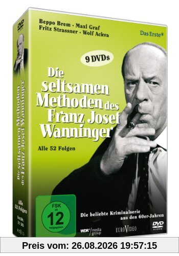 Die seltsamen Methoden des Franz Josef Wanninger, Alle 52 Folgen [9 DVDs]