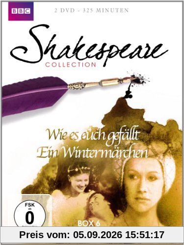 Shakespeare Collection 6 - Wie es euch gefällt/Ein Wintermärchen [2 DVDs]