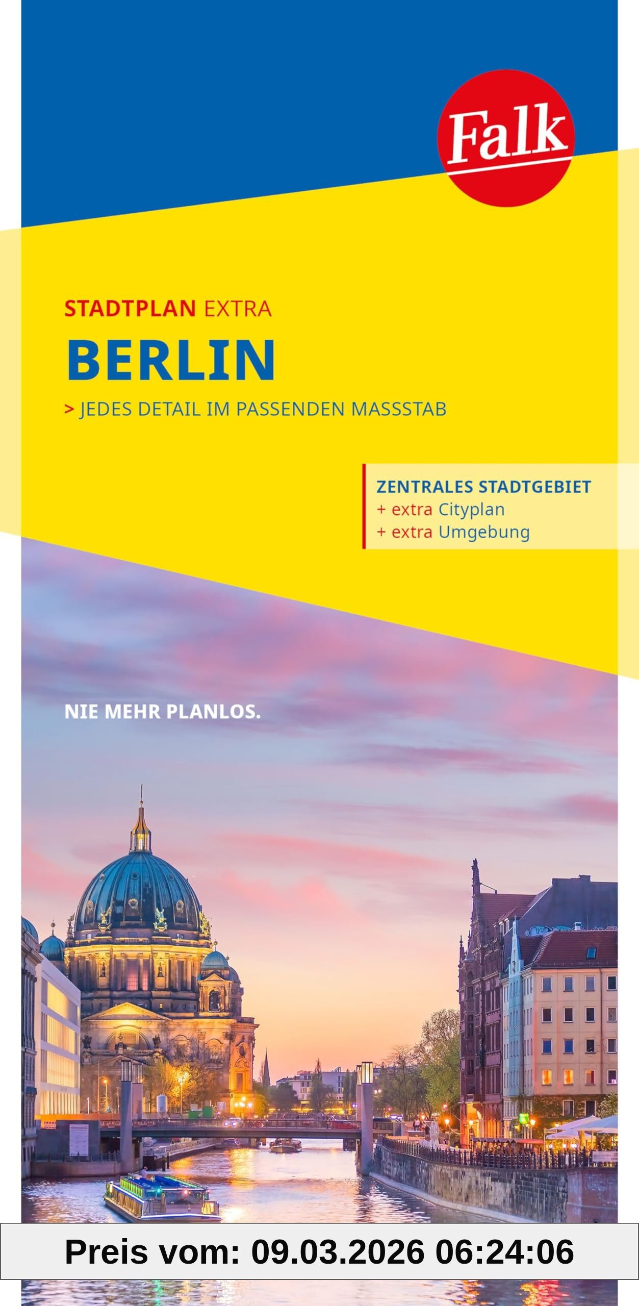 unbekannt Falk Stadtplan Extra Berlin 1, 25.000, Mit Cityplan Potsdam