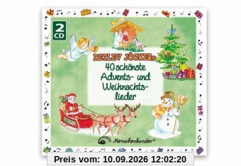 Detlev Jöckers 40 schönste Weihnachtslieder: Ein stimmungsvoller Wegbegleiter durch die Advents- und Weihnachtszeit, die Kinderaugen strahlen lässt
