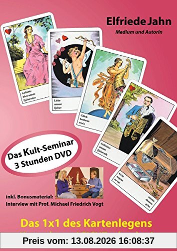 Das 1x1 des Kartenlegens. Kartenlegen leicht erlernbar: Das Kult-Seminar jetzt neu auf DVD