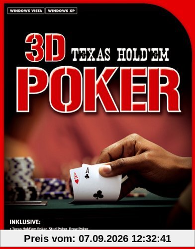 3D-Poker - Texas Hold'em. CD-ROM für Windows