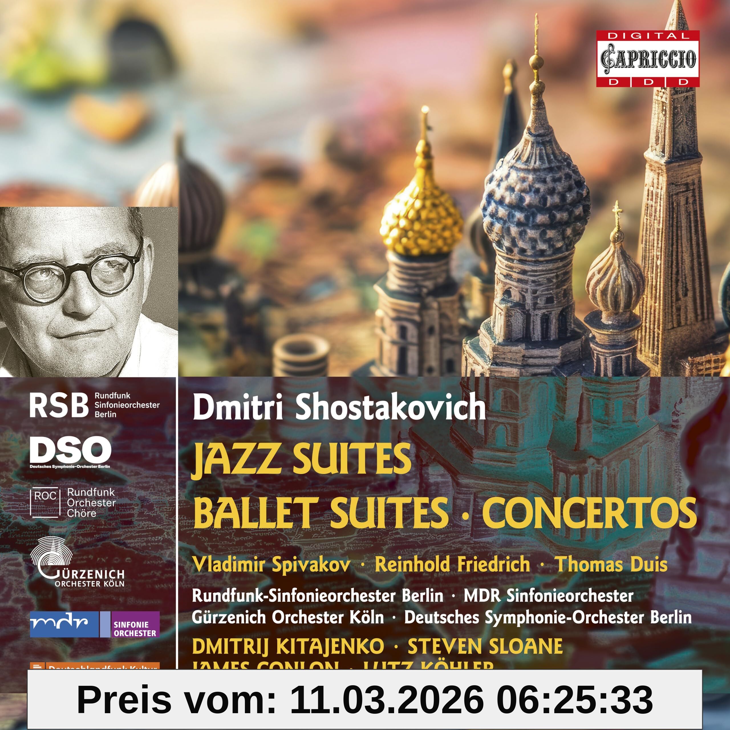 unbekannt Schostakowitsch, Jazzsuiten / Ballettsuiten / Konzerten