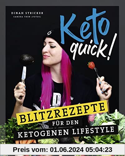 Keto Quick: Blitzrezepte für den ketogenen Lifestyle