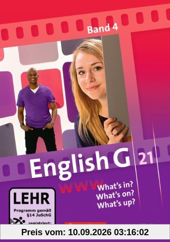 English G 21 - Ausgaben A, B und D / Band 4: 8. Schuljahr - What's in? What's on? What's up?: Video-DVD zu allen Ausgaben