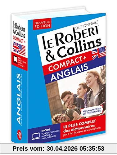 Le Robert & Collins anglais compact + : français-anglais, anglais-français : niveaux B1-C1