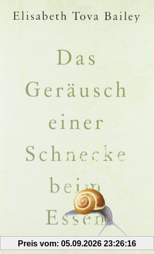 Das Geräusch einer Schnecke beim Essen