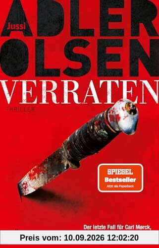Verraten: Thriller | Das große Finale der Bestseller-Serie (Carl-Mørck-Reihe, Band 10)