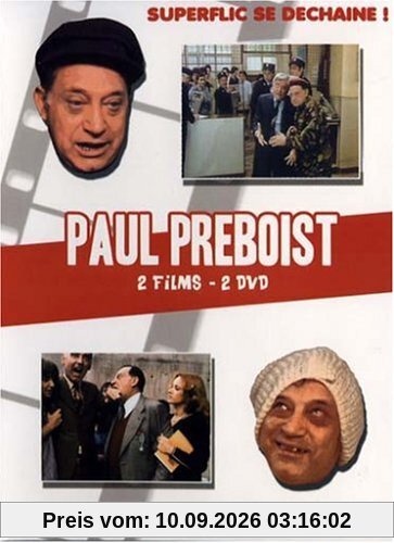Paul Préboist : Superflic se déchaine ! - Planque ton fric, j'me pointe ! - Coffret 2 DVD [FR Import]
