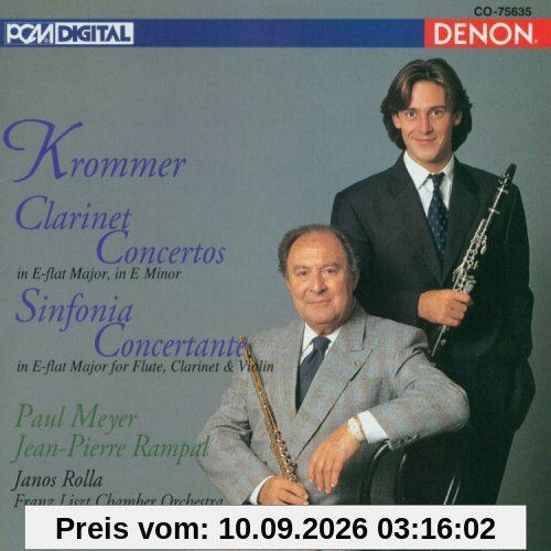Krommer Klarinettenkonzerte, Sinfonia Concertante