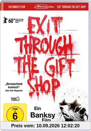 Banksy - Exit Through the Gift Shop (inkl. Wendecover und deutscher Fassung)