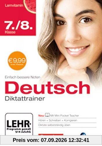 Lernvitamin - Deutsch Diktattrainer 7./8. Klasse