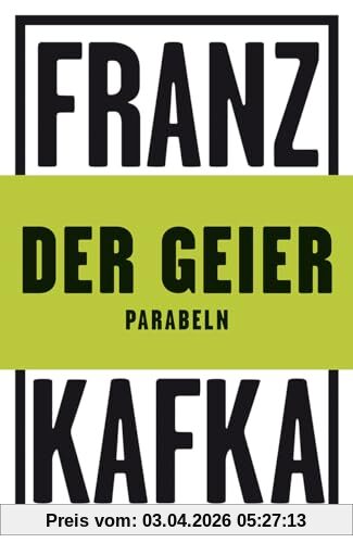 Der Geier: Parabeln (Reclams Universal-Bibliothek)