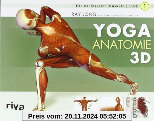 Yoga-Anatomie 3D: Band 1: Die wichtigsten Muskeln