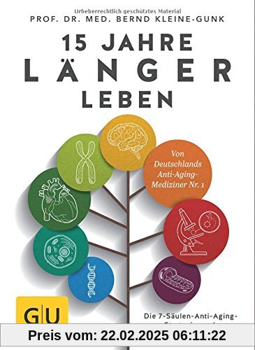 15 Jahre länger leben: Die 7-Säulen-Anti-Aging-Strategie nach dem Hormesis-Prinzip (GU Einzeltitel Gesundheit/Fitness/Al