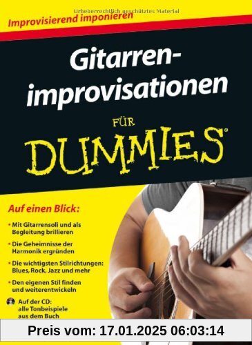 Gitarrenimprovisationen für Dummies (Fur Dummies)