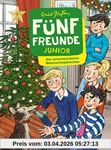 Fünf Freunde JUNIOR - Die verschwundenen Weihnachtspäckchen: Für Leseanfänger ab 7 Jahren