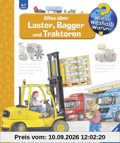 Wieso? Weshalb? Warum? 38: Wieso? Weshalb? Warum? 38: Alles über Laster, Bagger und Traktoren