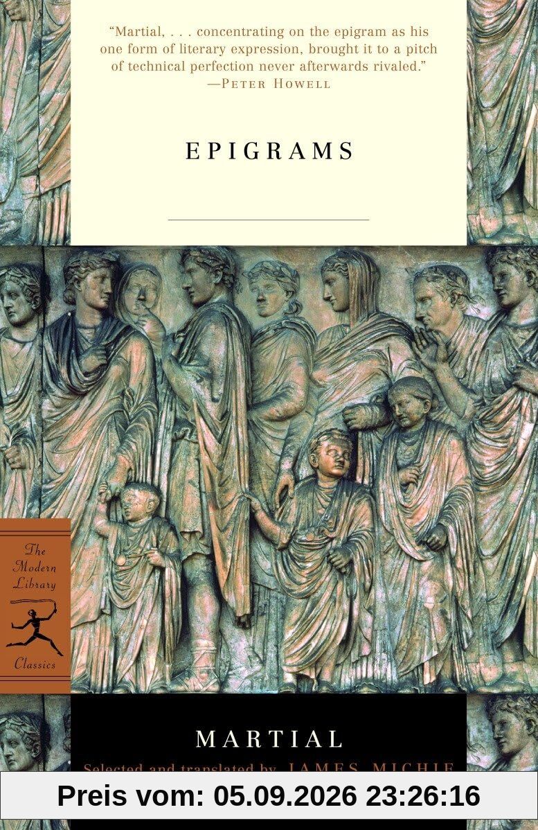 Epigrams (Modern Library Classics)